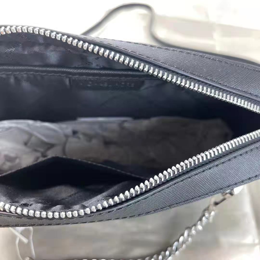 MICHAEL KORS 35T1STTC9L JET SET LARGE SAFFIANO LEATHER CROSSBODY BAG IN BLACK MICHAEL KORS 35T1STTC9L JET SET LARGE SAFFIANO LEATHER CROSSBODY BAG IN BLACK